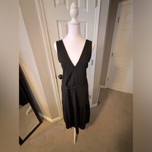 Banana Republic Black Tiered Dress size M
